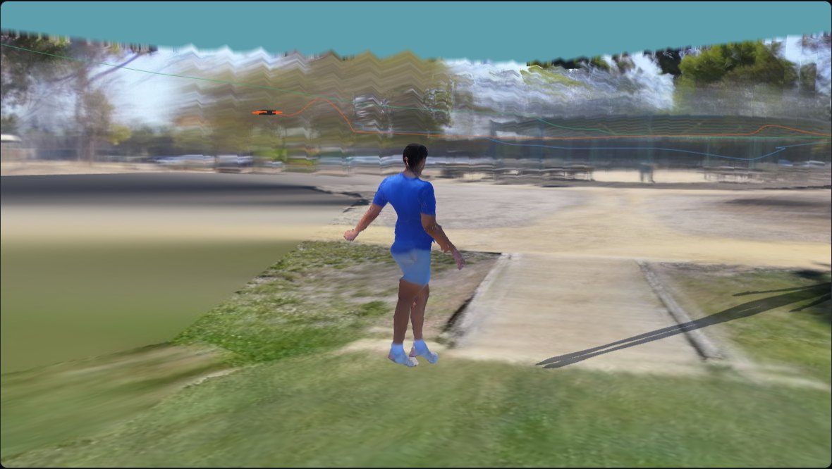 Runner in the T5 4D replay